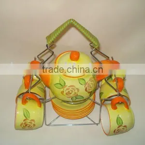 9pcs Porcelain Tea & Coffee Set for Gift thumbnail-1