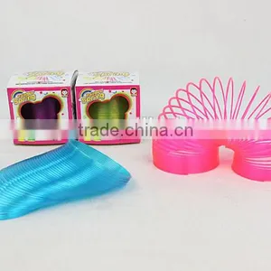 High Quality Colorful Plastic Rainbow Spring /magic Rainbow Circle thumbnail-1
