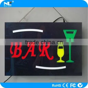 Customized Full Color LED Super Bright Backlit Illuminated Neon Epoxy Resin Sign thumbnail-2