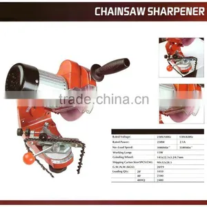 Professional 145mm Bench-Mounted Chainsaw Chain Sharpening Machine Tools Grinder Electric 230w Chainsaw Sharpener thumbnail-1