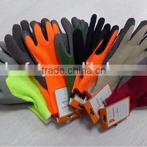 DDSAFETY Cotton Knitted Gloves With Latex Safety Gloves thumbnail-4