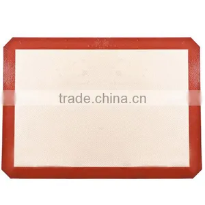 Eco-friendly Non-stick Fiberglass Baking Mat.reusable Fda Grade Silicone Non Stick Baking Mat thumbnail-5