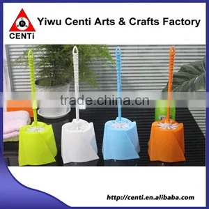 Hot Sale Factory Plastic Toilet Brush With Holder Cleaning Brush thumbnail-4