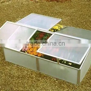 White Cold Frame With Four Openers thumbnail-1