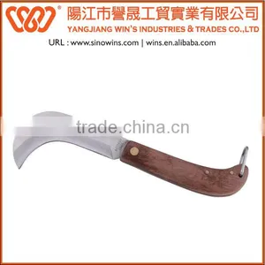 A21-B06 Tactical Spring Assisted Open Folding Wooden Pocket Knife thumbnail-1