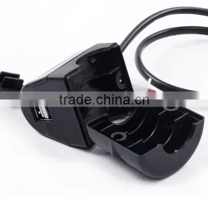 Handlebar Charging System Waterproof Dual USB Charger Socket thumbnail-2