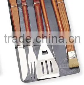 BBQ Set For Fork Tong Spatula Brusher thumbnail-1