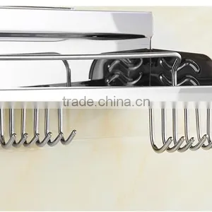 Cheap Oem High End Multi 304 Stainless Steel Wall Mounted Storage Holder Rack as Seen on tv thumbnail-3