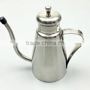 250ml Kitchen Utensil Stainless Steel Oil Pot Oil Container Creative Europe Type Oil Can thumbnail-1