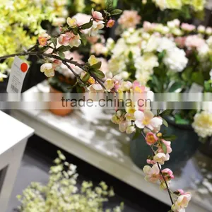 Wholesale Artificial Silk Flower for Home Decoration Fabric Apple Flowers thumbnail-6