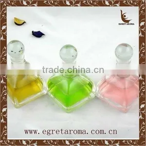 2015 New Arrival for Home Air Freshener Tent Shape Glass Diffuser Bottle With Rattan Sticks Reed Diffuser Glass Bottle thumbnail-5