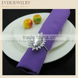 Big Acrylic Stone Napkin Ring for Dinner Party thumbnail-2