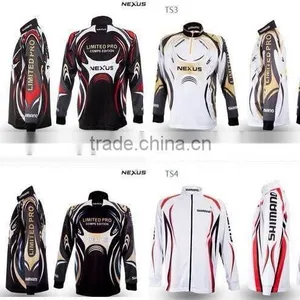 Hongen Apparel Breathable Polyester Fishing Wear/ Long Sleeve Fishing Shirts thumbnail-1