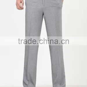 Formal Light Grey Mens Pants thumbnail-1