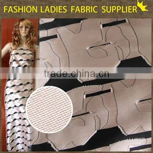 Shaoxing Textile New Fashions! Poly/ctn Jacqaurd Fabric,garments Fabric,ladies' Wearing Fabric Wholesale Jacquard Fabric thumbnail-1