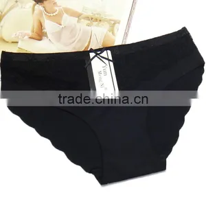 Ice Silk Seamless Lingerie Front Sexy Lace Women's Panties Smooth Soft Ladies Panties thumbnail-6