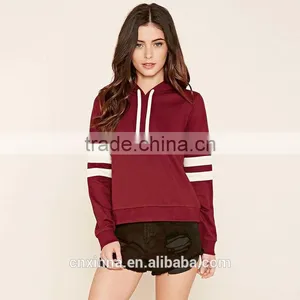 2017 Custom Fashion Wholesale Women Sweatshirt Zip up Hoodie thumbnail-3