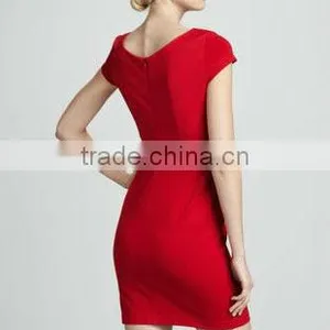 2013 New Collection Fitted Pencil Dress Wholesale 3050 thumbnail-2