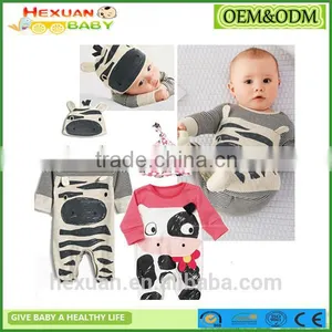 Child Baby Boy Romper With Hat Baby Clothes Wholesale thumbnail-1