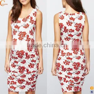 Fashion Maternity Clothes Floral Dress thumbnail-1
