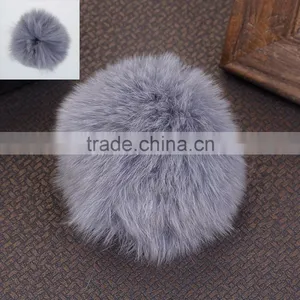 Wholesale New Fashion Trend Round Sable Fur Pom Pom Balls thumbnail-1