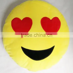 35cm Hot Selling Emoji Cushion Customized Emoji Pillow OEM Emoji Cushion thumbnail-3
