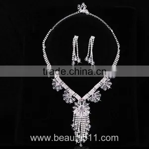Astergarden Real Photos Wedding Evening Necklace ASJ031 thumbnail-1