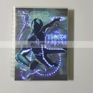 Lighting up Gift Personal Article Colorful Shiny Cartoon Character Notepad thumbnail-2