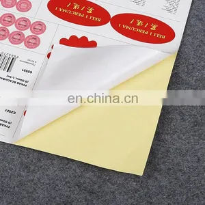 Manufacturer's Direct Selling Supermarket Products Promotional Label,customized Waterproof Self Adhesive Sticker Printing thumbnail-3