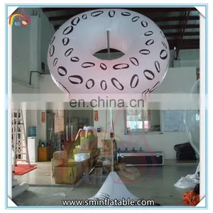 New Design Inflatable Led Light Bread, Inflatable Led Donuts, Inflatable Tripod Ball for Advertising thumbnail-1