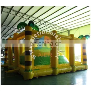 2017 Aier Hot Sale Yellow Air Mountain Extreme Games/inflatable Sport Games for Sale thumbnail-3