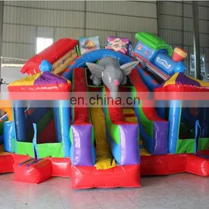 Best Design Inflatable Animal Slide Combo by PVC Tarpaulin 0.55mm Material HT007 thumbnail-1
