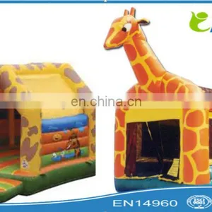 Commercial Inflatable Giraffe Bouncer/inflatable Giraffe Jumping Bouncer/giraffe Inflatable Bouncer Castle thumbnail-4