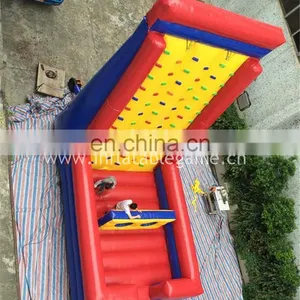 Jumping Bouncer Climbing Games Inflatable Climbing Wall thumbnail-4