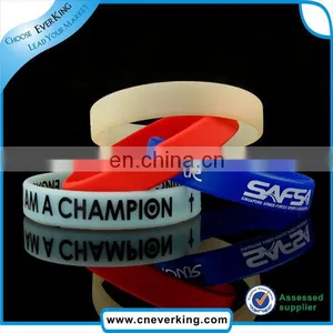 High Quality Bulk Cheap Silicone Wristbands thumbnail-1