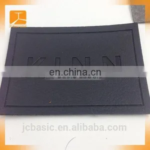 Custom Embossed Real Leather Patch/fake Leather Patch/TPU Leather Label for Shoes thumbnail-1