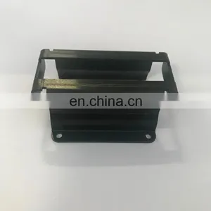 OEM Laser Cutting Aluminum Anodizing Black Industry Mounting Clip thumbnail-1