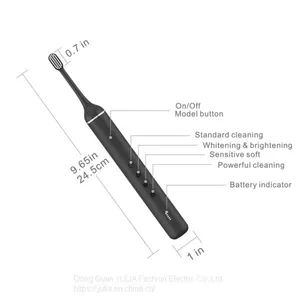 Sonic Toothbrush With 4 Replacement Heads thumbnail-1