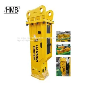 Mining, Demolition Tool HMB1550 Silenced Type Hydraulic Rock Breaker For Sale thumbnail-3