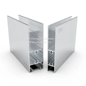 Alloy Extruded Aluminum Profile for Window and Door Aluminum Guide Rail thumbnail-1