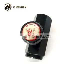 Hydraulic Screw Type One - Way Flow Control Regulating Throttle Valve KC-02,03,04,06,08 Air Pressure Regulating Valve thumbnail-1