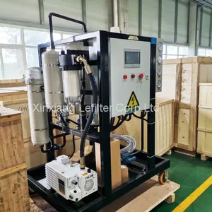 Vacuum Oil Filter Machine Purifying the Engine Oil and Transformer Oil thumbnail-1