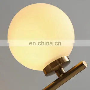 Modern Gold New Design Home Decoration Simplicity Glass Ball Bed Side Wall Lamp thumbnail-6
