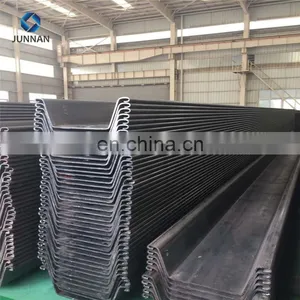 Popular Good Quality Hot Rolled z and u Type Steel Sheet Pile thumbnail-1