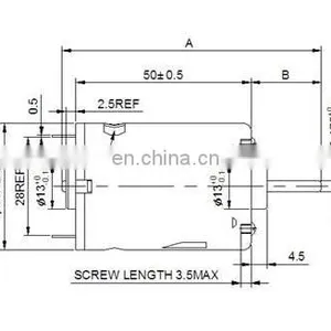 High Quality 540 12v 500w 12v dc Electric Motor Bicycle 250w dc Electric Motor 12v dc Electric Motor 48v thumbnail-5