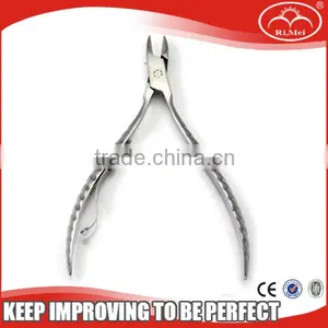 Small Mouth Cuticle Nipper With Ripple Handle thumbnail-1