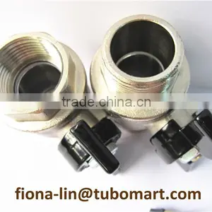Brass Butterfly Ball Valve of CW617N With Butterfly Handle thumbnail-5