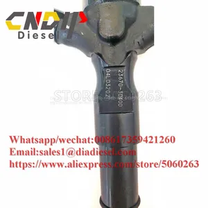 CNDIP Diesel Fuel Common Rail Injector Toyota 23670-30400 DENSO 295050-0460 for Toyota 1KD FTV Engine For Sale thumbnail-3