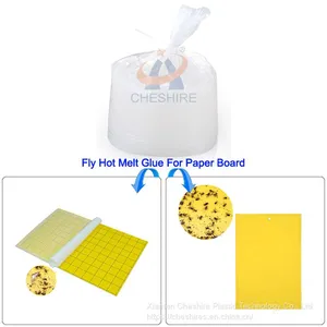 Sticky Fly Trap Glue High Quality Insect Pest Control Glue Hot Melt Adhesive for Catch Flies Sticky Ribbons Paper Roll thumbnail-1