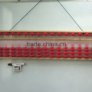 Teacher Abacus 15 Rods Red Bead thumbnail-1